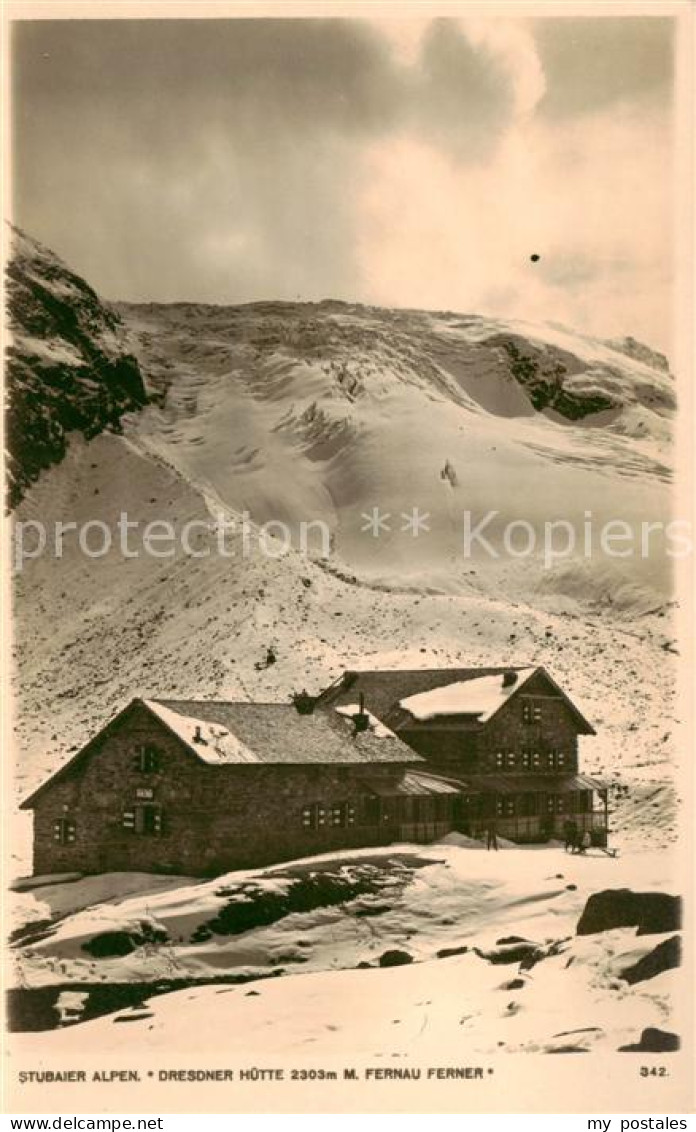 73818143 Stubaier Alpen Dresdner Huette Fernau Ferner Stubaier Alpen - Other & Unclassified