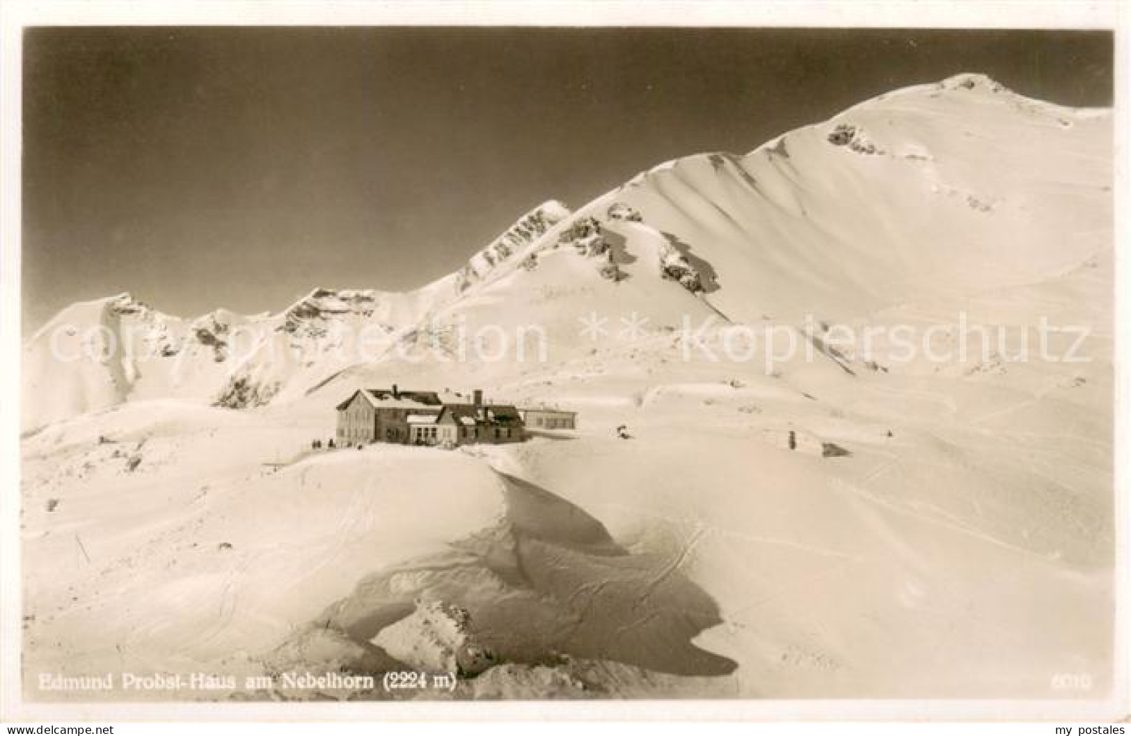 73818138 Edmund-Probst-Haus 1923m Nebelhorn Oberstdorf Am Nebelhorn  - Oberstdorf