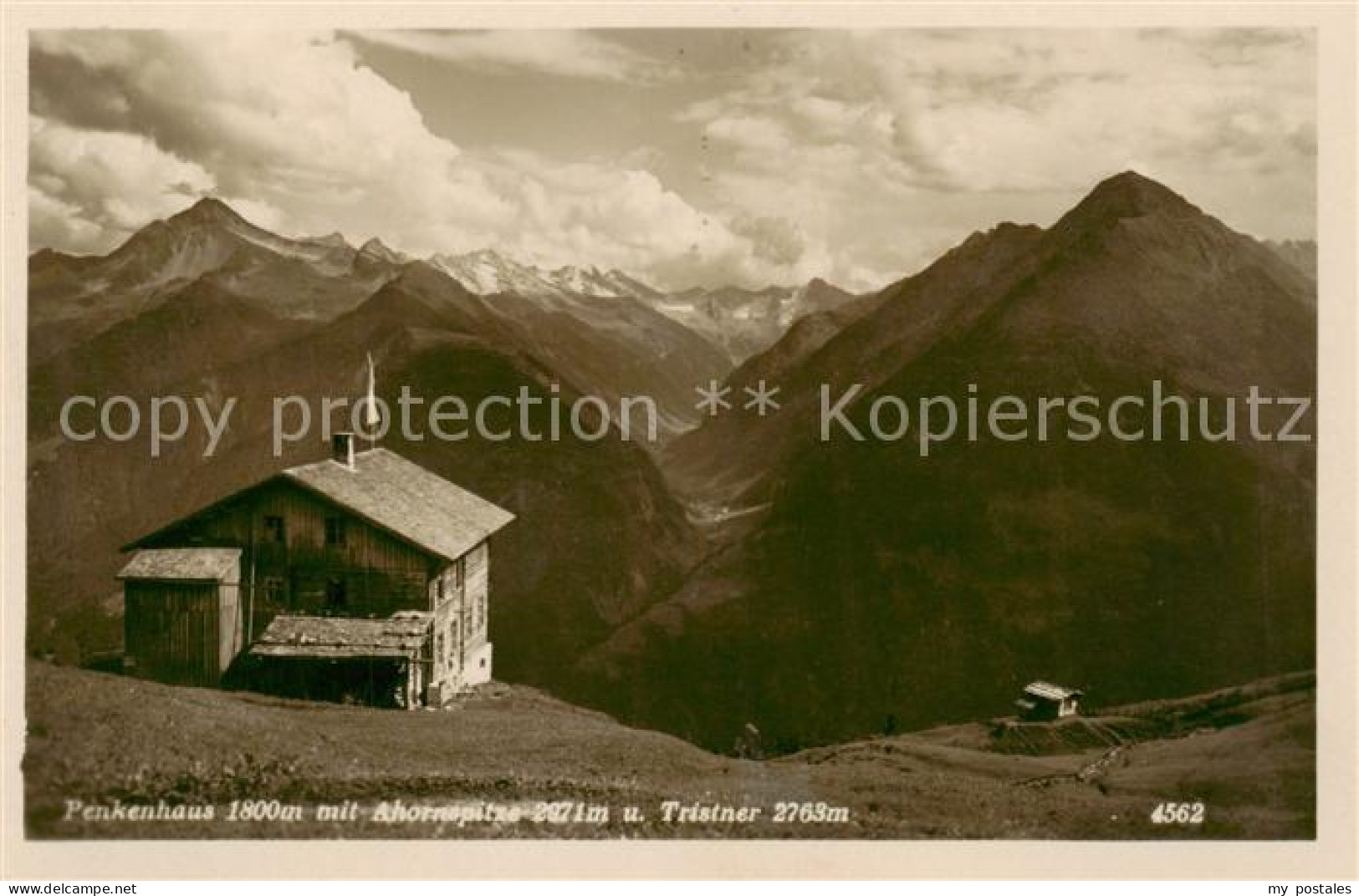 73818133 Mayrhofen Zillertal AT Penkenhaus Mit Ahornspitze Und Tristner  - Otros & Sin Clasificación