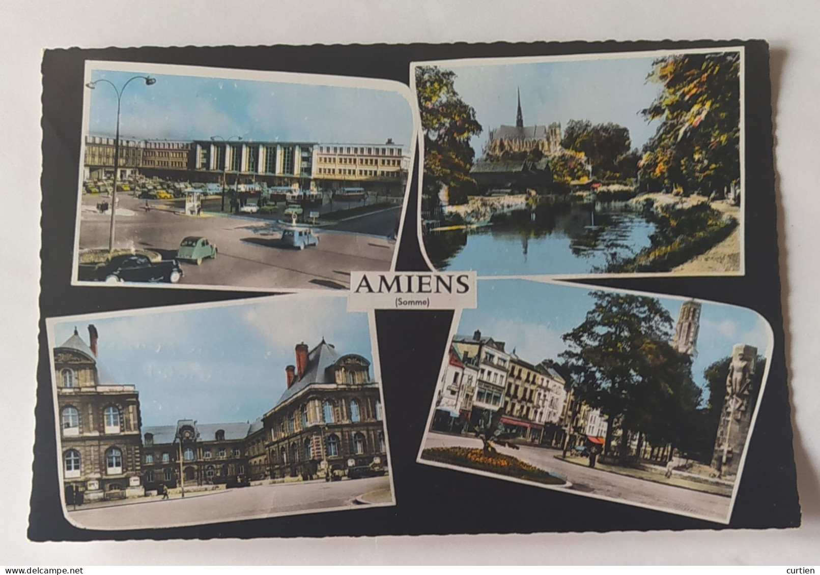 AMIENS 80 Multi Vues Avec 4 Photos 1967 - Amiens