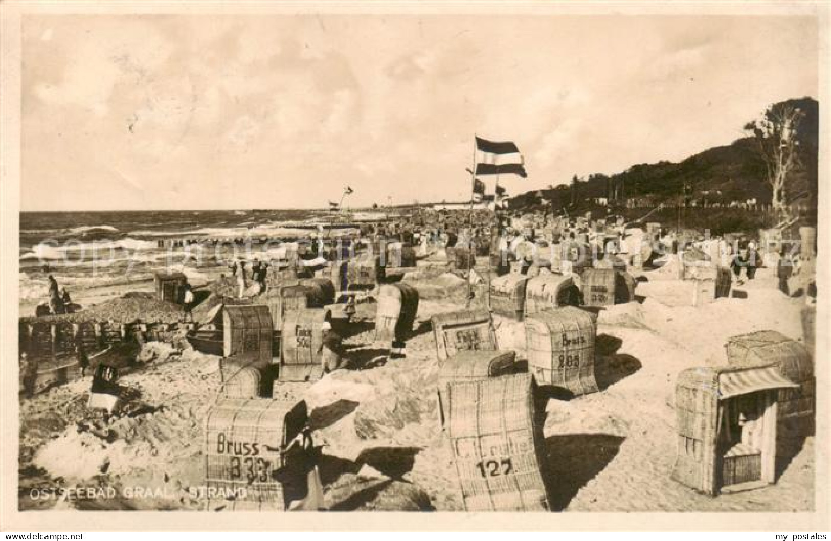 73818052 Graal-Mueritz Ostseebad Strandleben  Graal-Mueritz Ostseebad - Graal-Müritz