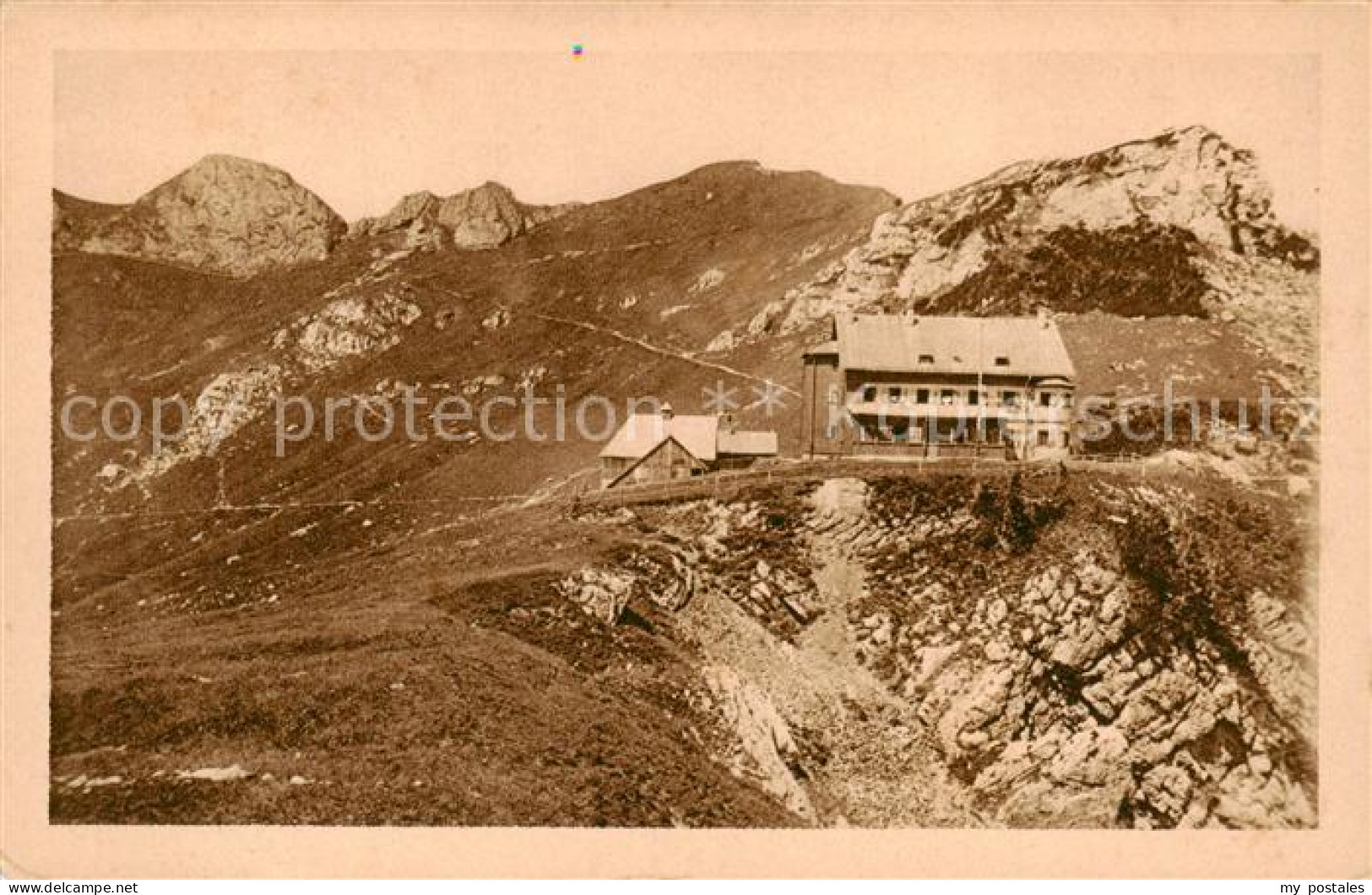 73818012 Rotwandhaus 1765m Schliersee Panorama  - Schliersee