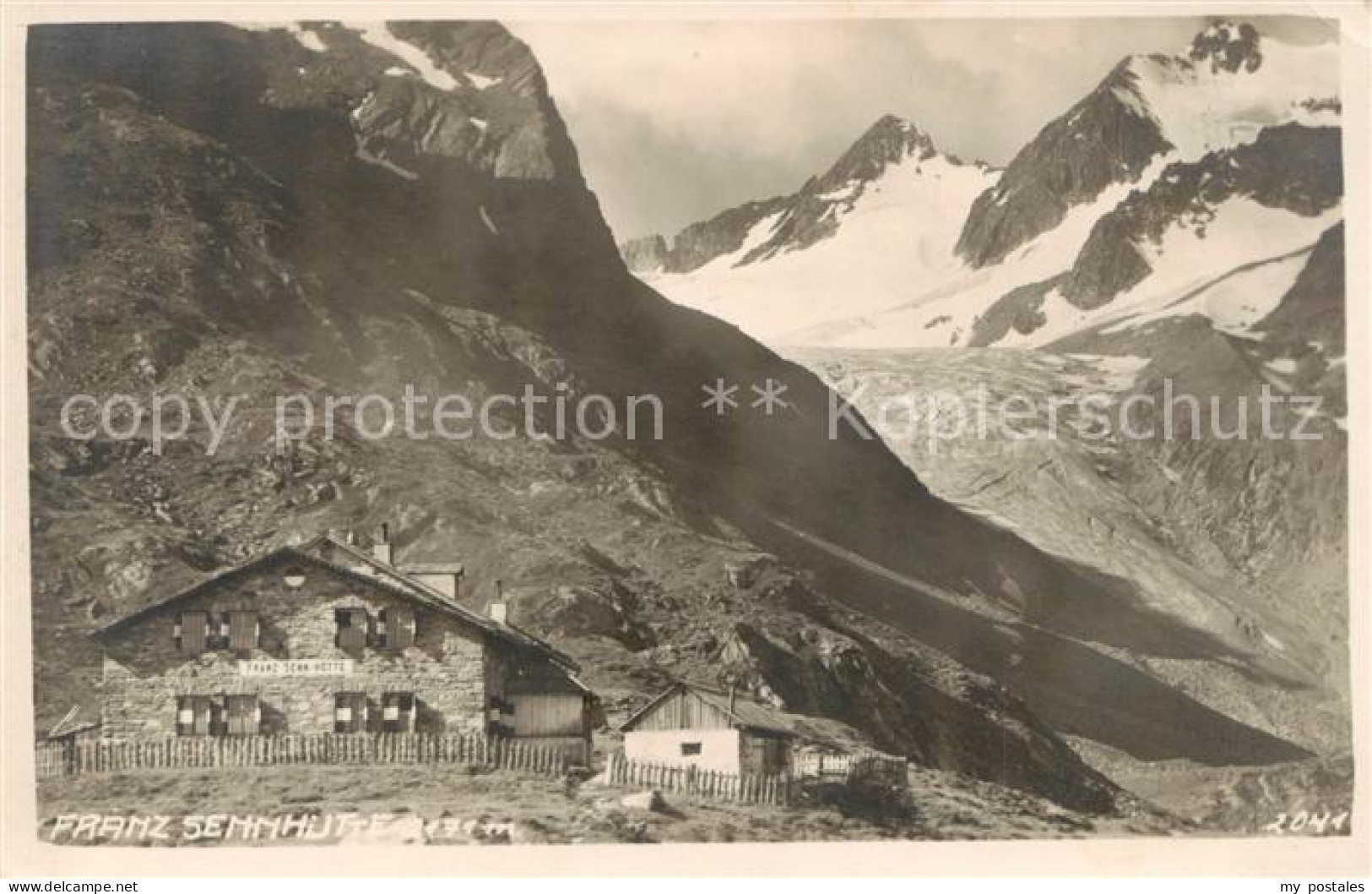 73818003 Franz-Sennhuette 2171m Neustift Stubaital Tirol Motiv  - Altri & Non Classificati