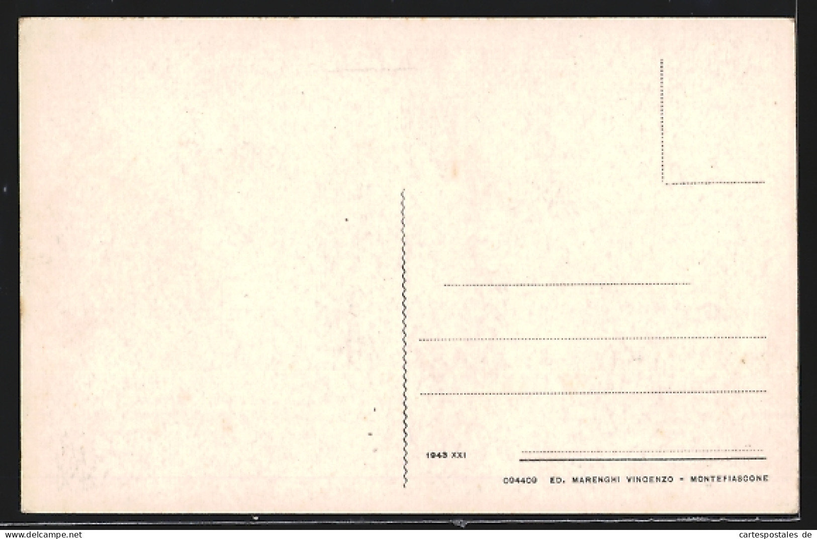 Cartolina Montefiascone, Ruderi Della Fortezza E Del Palazzo Papale Sulla Rocca  - Autres & Non Classés