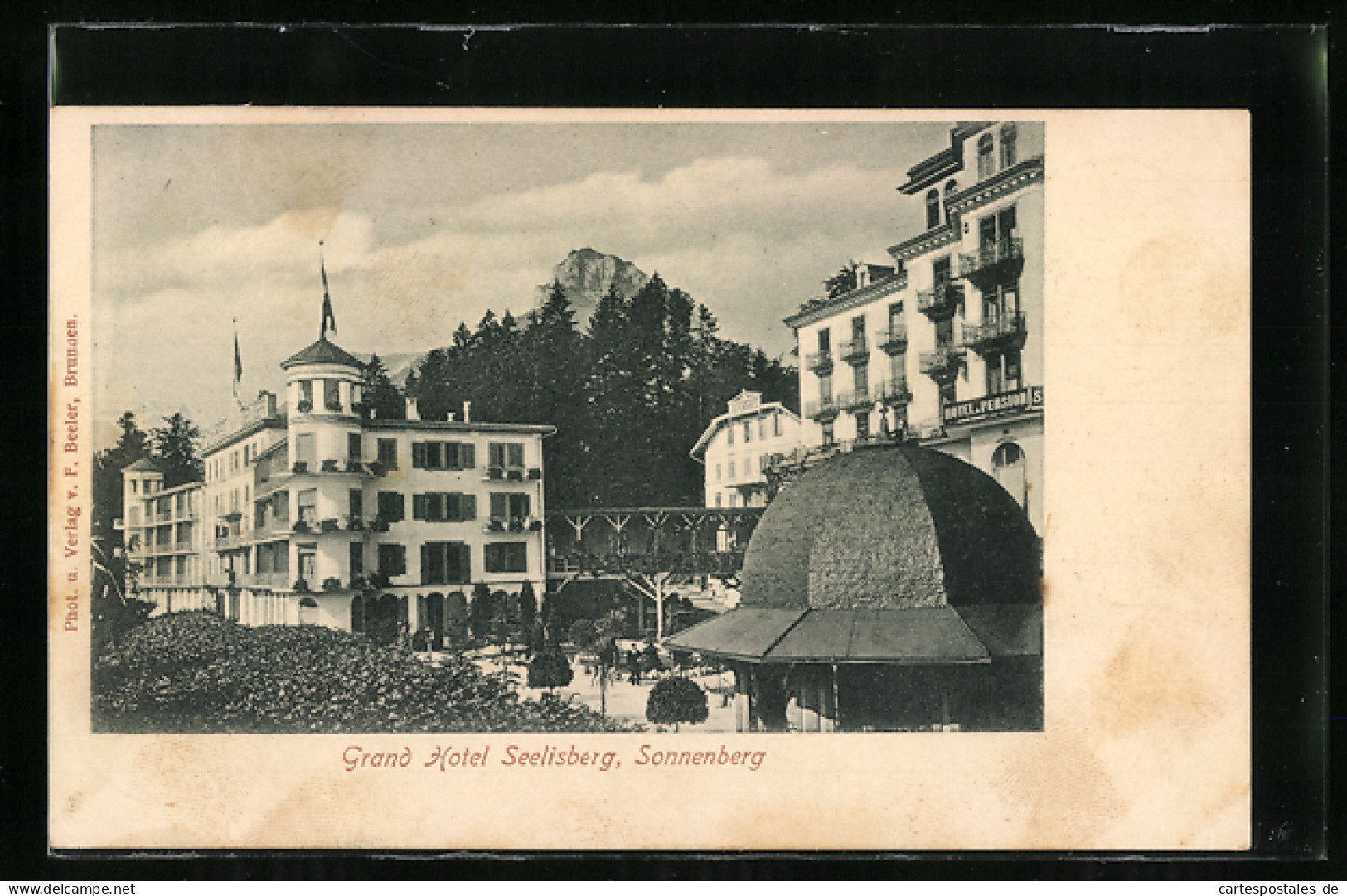 AK Seelisberg, Grand Hotel Seelisberg, Sonnenberg  - Seelisberg