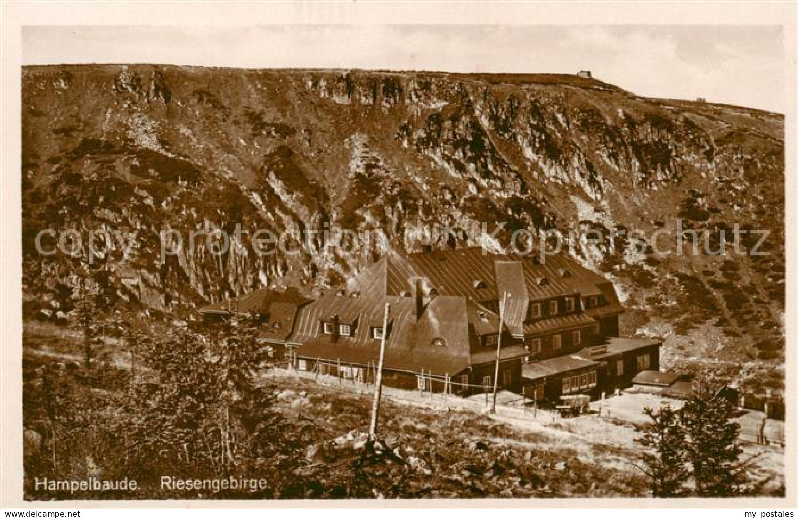 73817956 Riesengebirge_Krkonose_Karkonosze Hampelbaude - Tchéquie