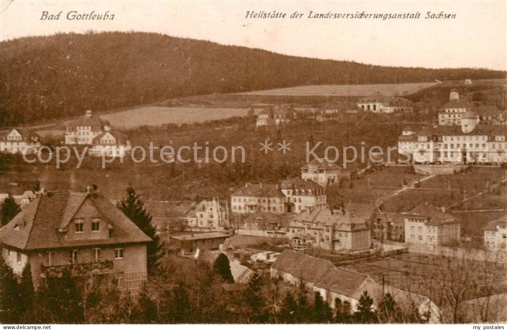 73817887 Bad Gottleuba-Berggiesshuebel Heilstaette Der LVA Sachsen Panorama Bad - Bad Gottleuba-Berggiesshübel