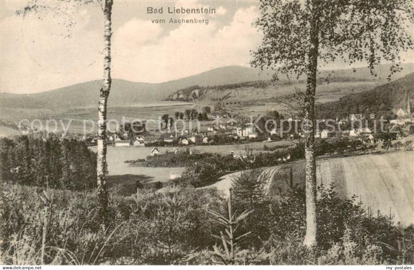 73817886 Bad Liebenstein Blick Vom Aschenberg Bad Liebenstein - Bad Liebenstein