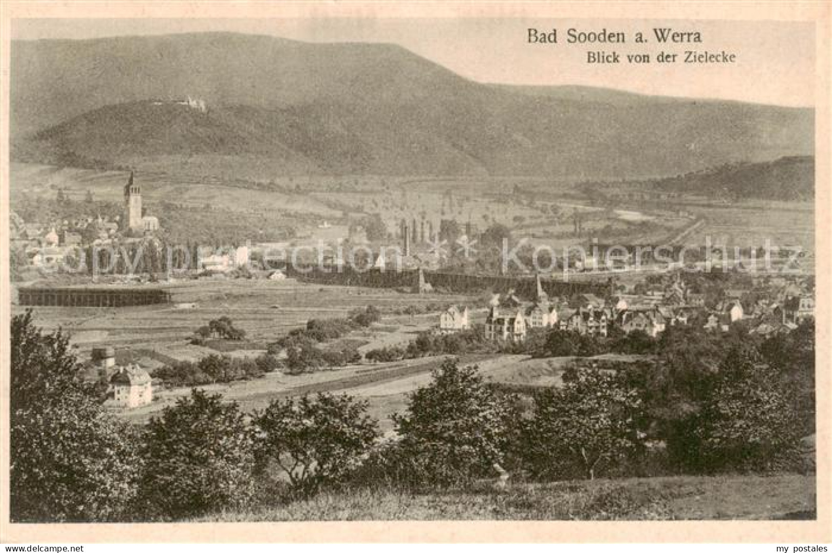 73817864 Bad Sooden-Allendorf Blick Von Der Zielecke Bad Sooden-Allendorf - Bad Sooden-Allendorf