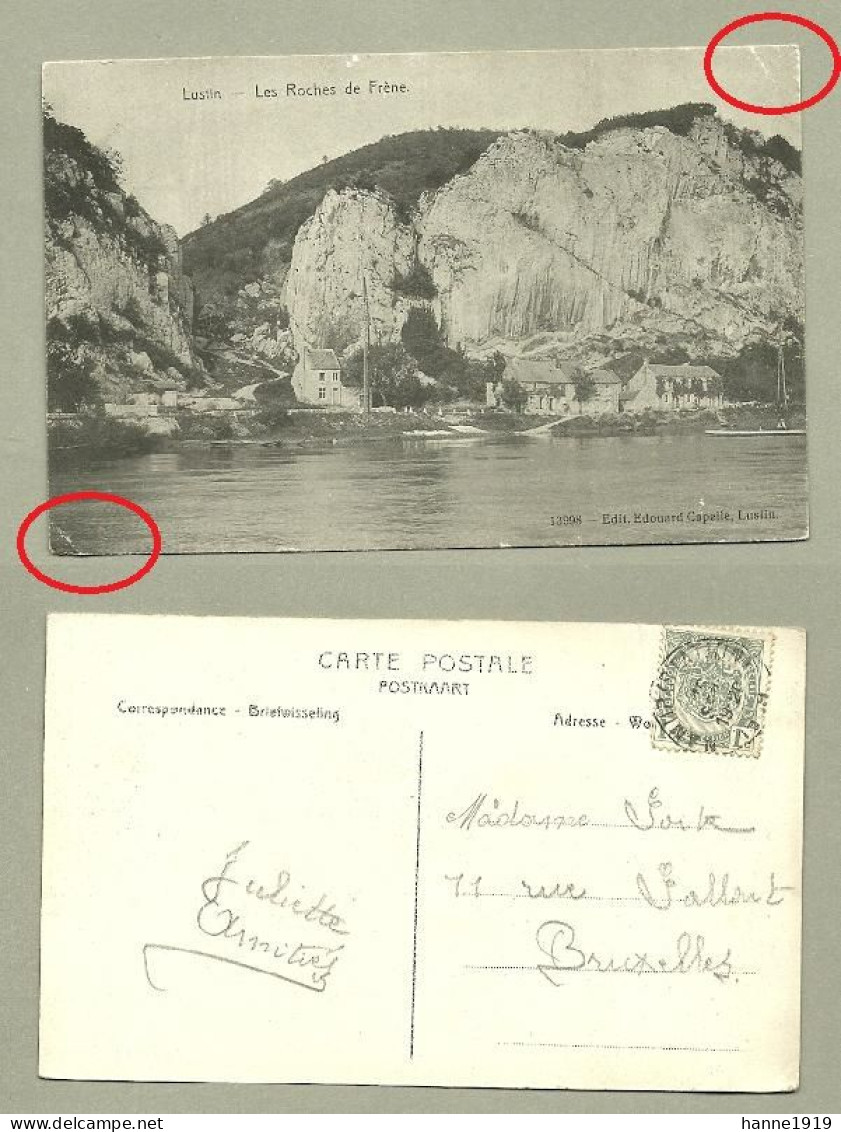 Lustin Sur Meuse Les Rochers De Frène Profondeville Namur Htje - Profondeville