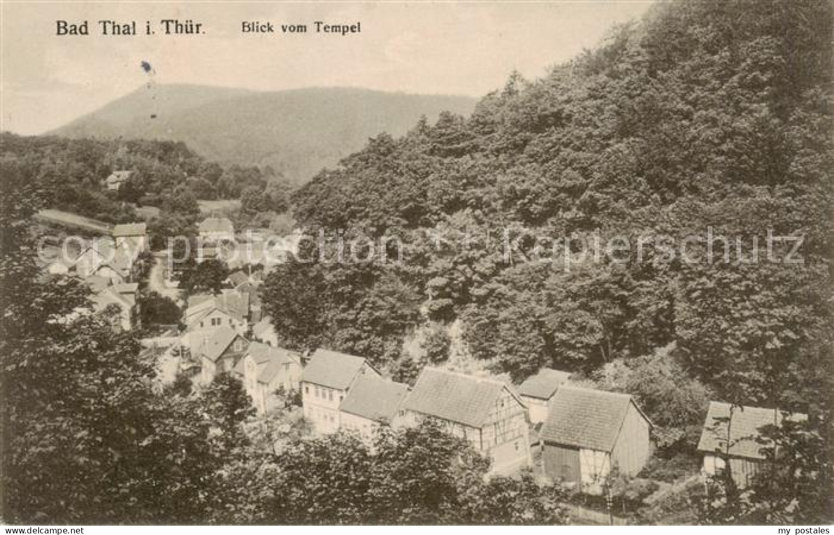 73817856 Bad Thal Ruhla Blick Vom Tempel Bad Thal Ruhla - Autres & Non Classés