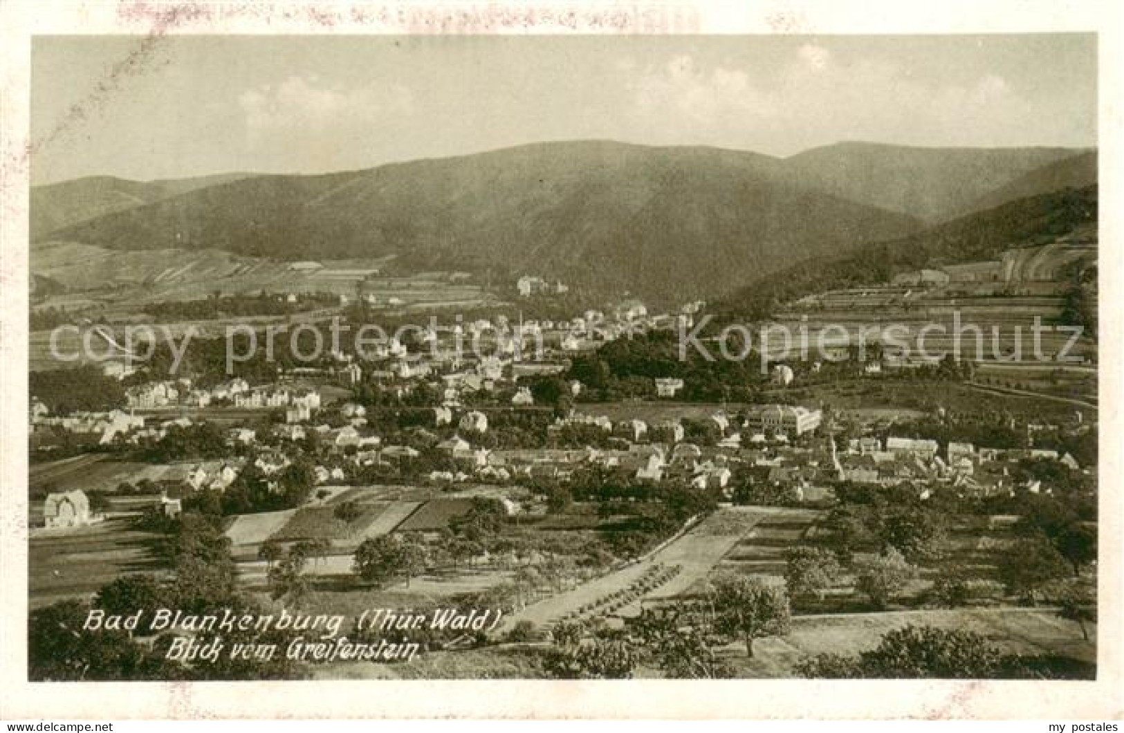 73817849 Bad Blankenburg Blick Vom Greifenstein Bad Blankenburg - Bad Blankenburg