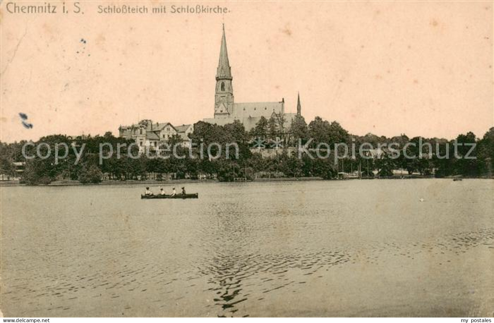 73817826 Chemnitz Schlossteich Mit Schlosskirche Chemnitz - Chemnitz