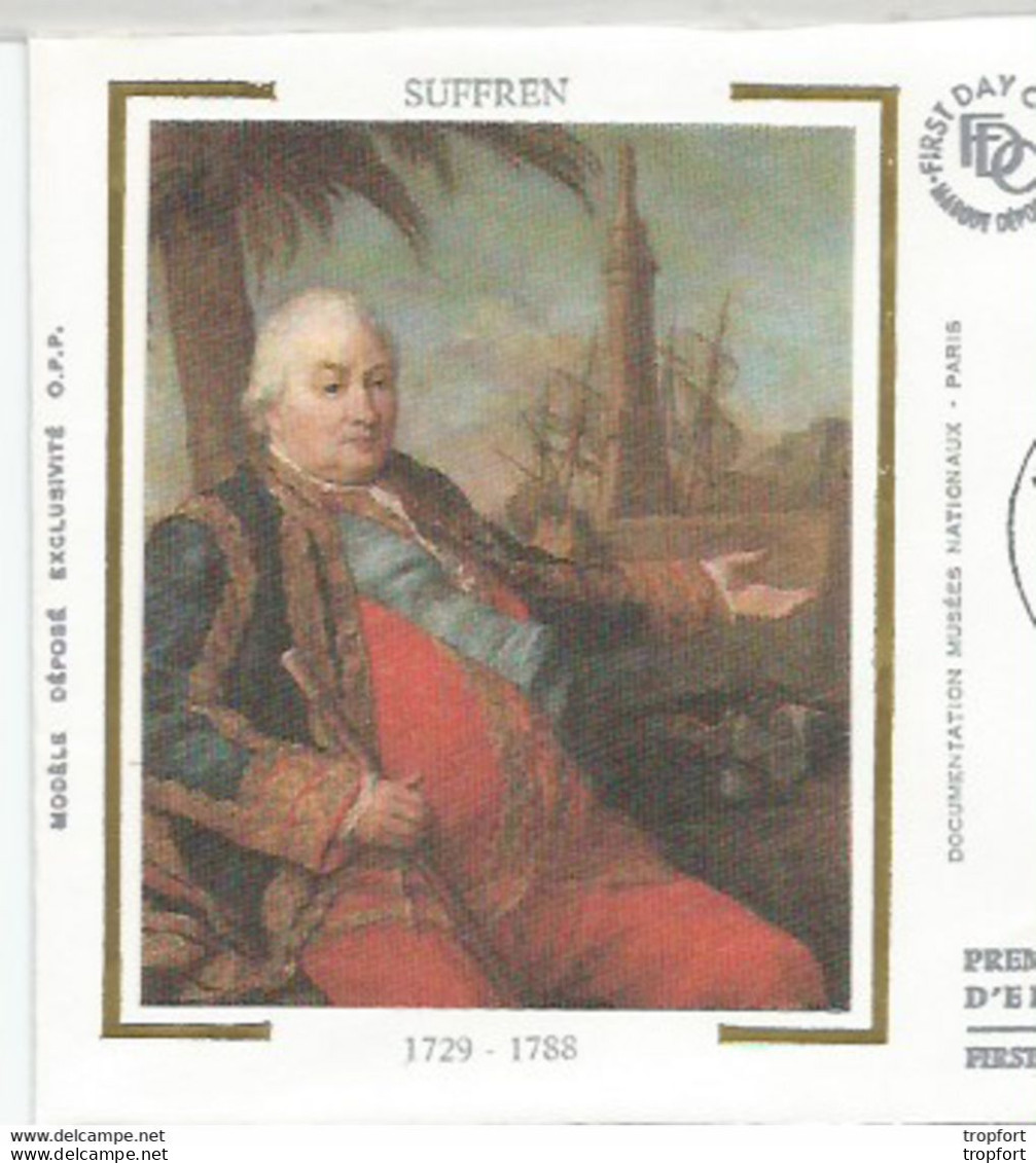 Cpa AL1 / First Day Cover Stamp / Enveloppe Timbrée Timbre Thème SUFFREN // SAINT CANNAT 13 - Colecciones Completas