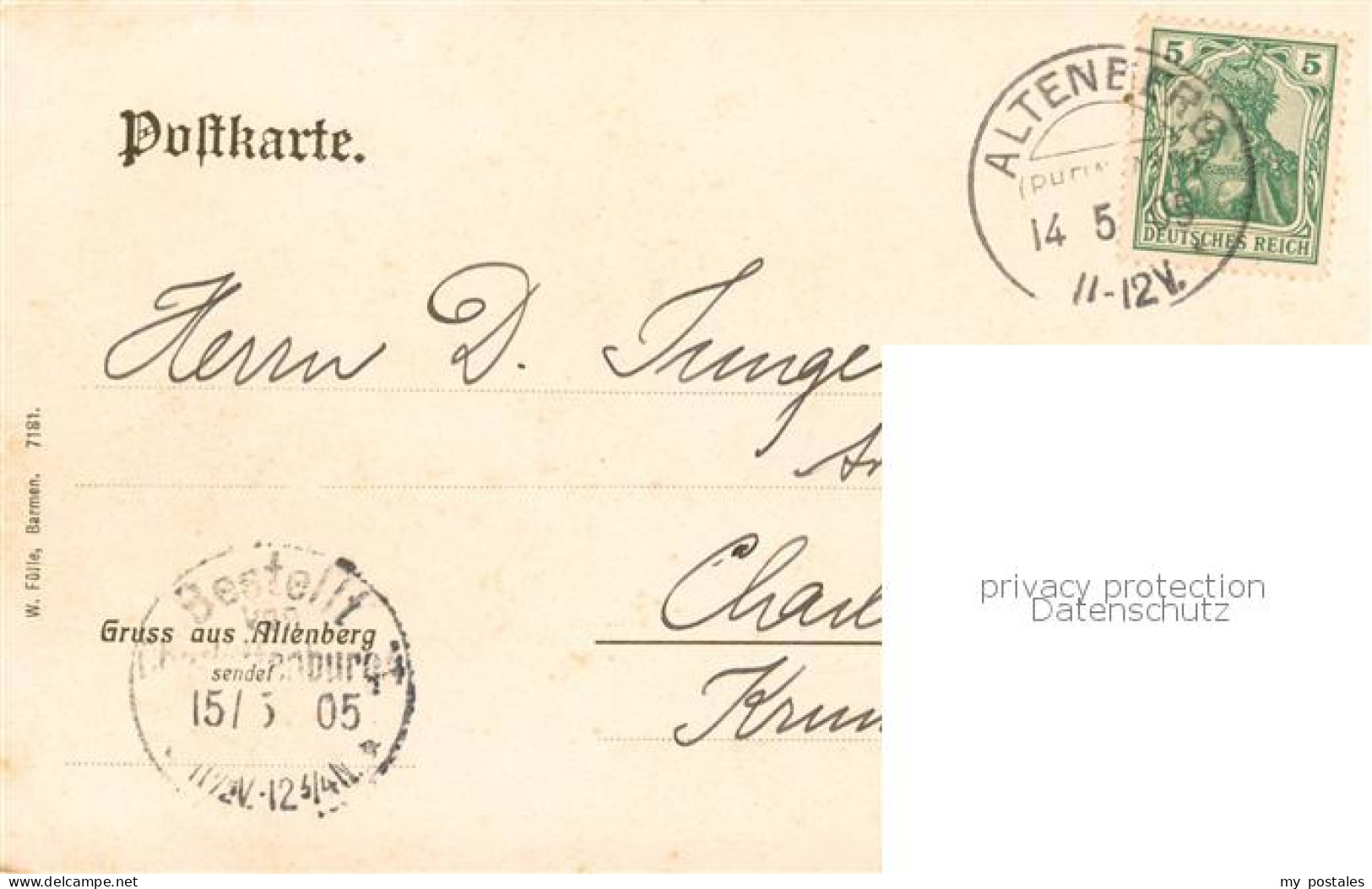 73817783 Altenberg Dhuenntal Bergisches Land Dom  - Other & Unclassified