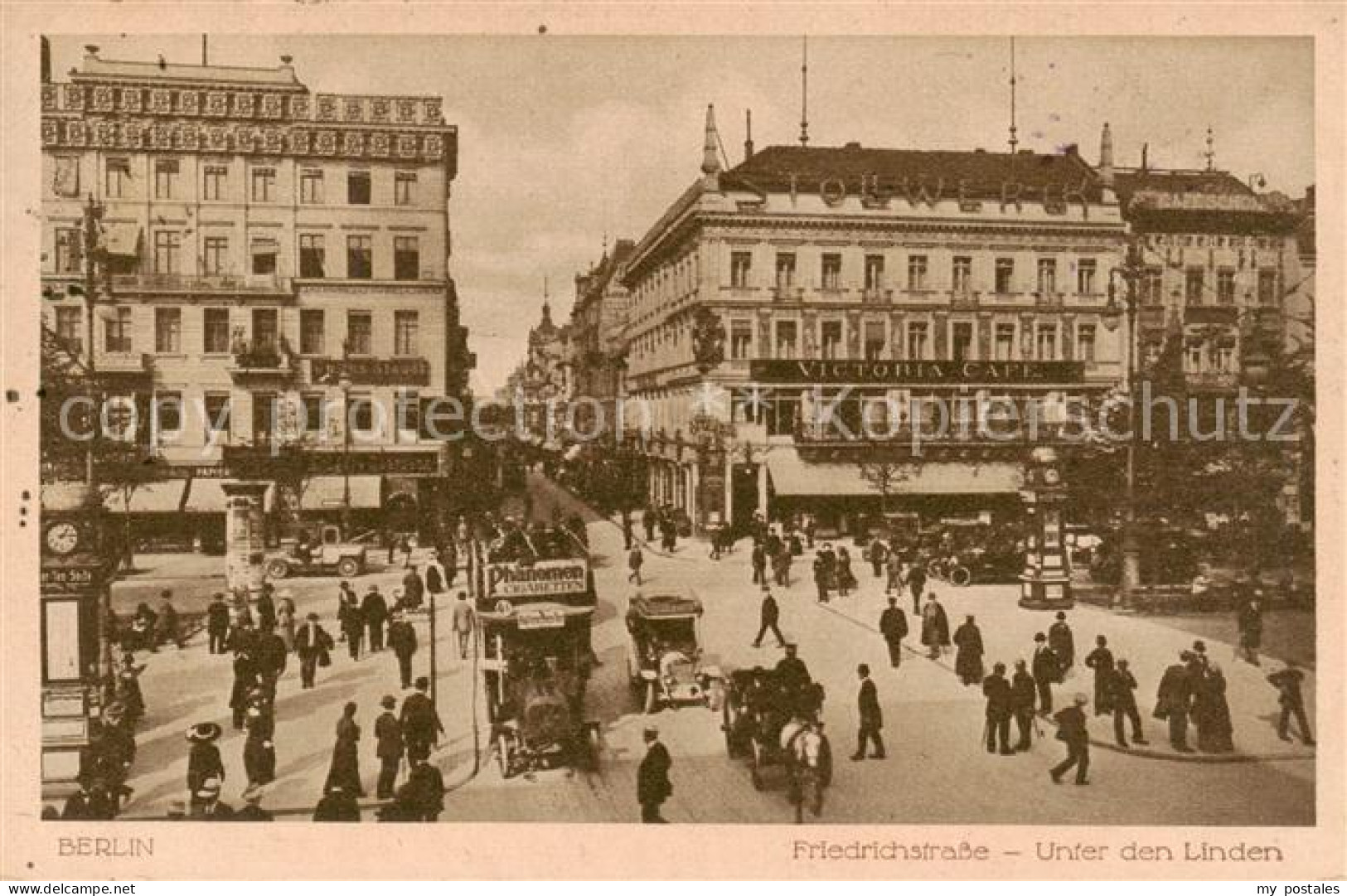 73817772 Berlin Friedrichstrasse Unter Den Linden Berlin - Andere & Zonder Classificatie