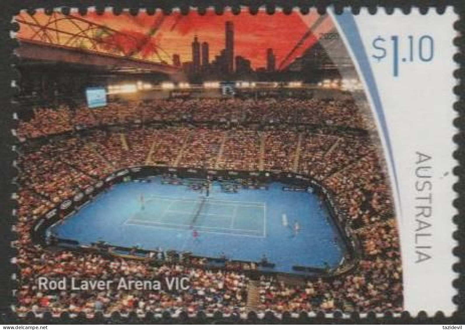 AUSTRALIA - USED 2020 $1.10 Sports Stadiums - Rod Laver Arena, Victoria - Usados