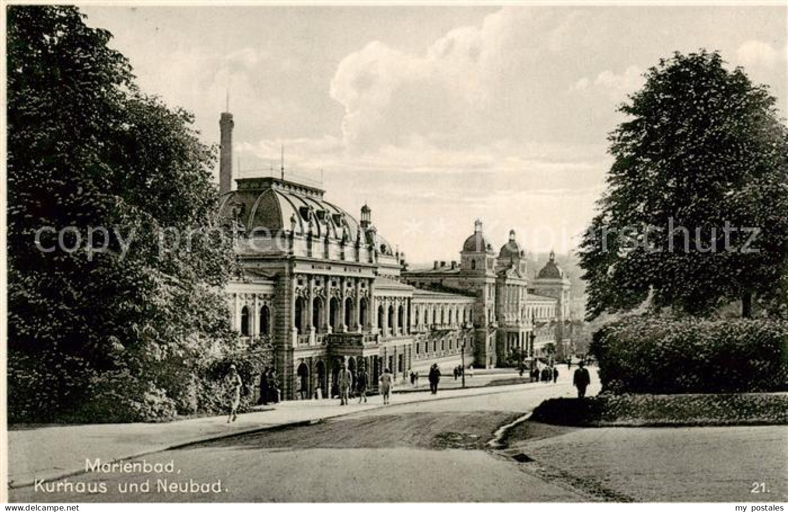 73817635 Marienbad Tschechien Boehmen Kurhaus Und Neubad Marienbad Tschechien - Tchéquie