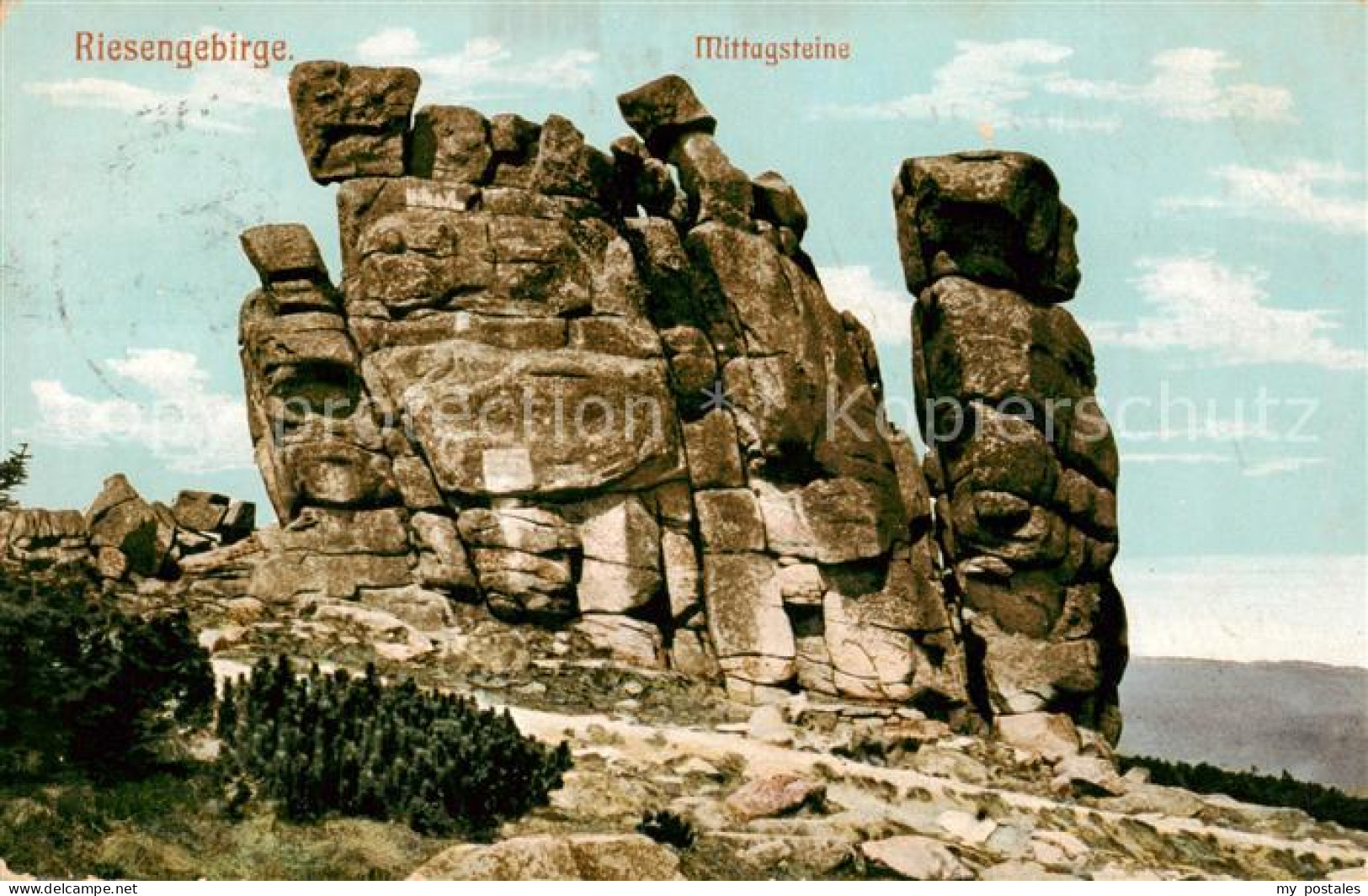 73817629 Riesengebirge_Krkonose_Karkonosze Mittagsteine - Tchéquie