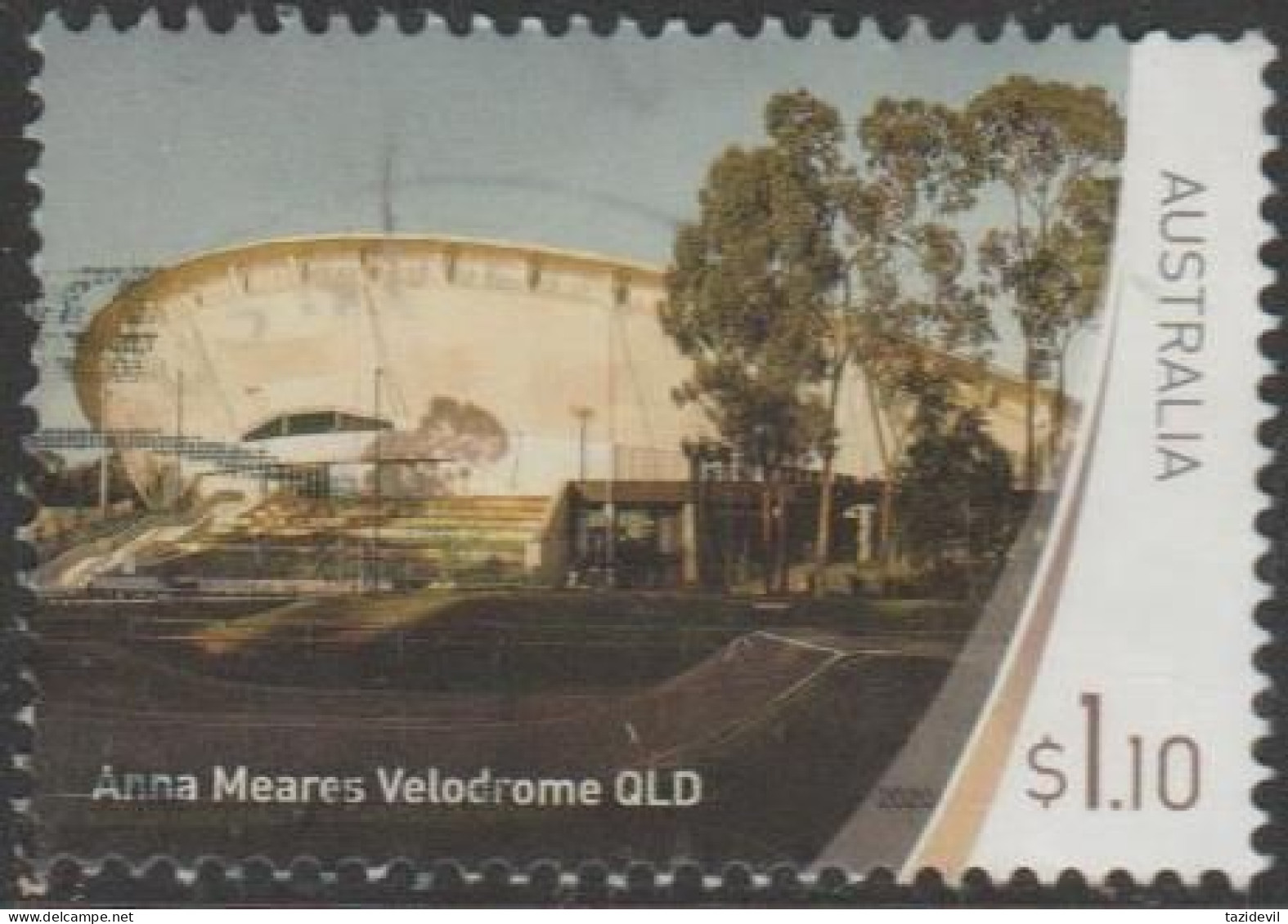 AUSTRALIA - USED 2020 $1.10 Sports Stadiums - Anna Mears Velodrome, Queensland - Usati