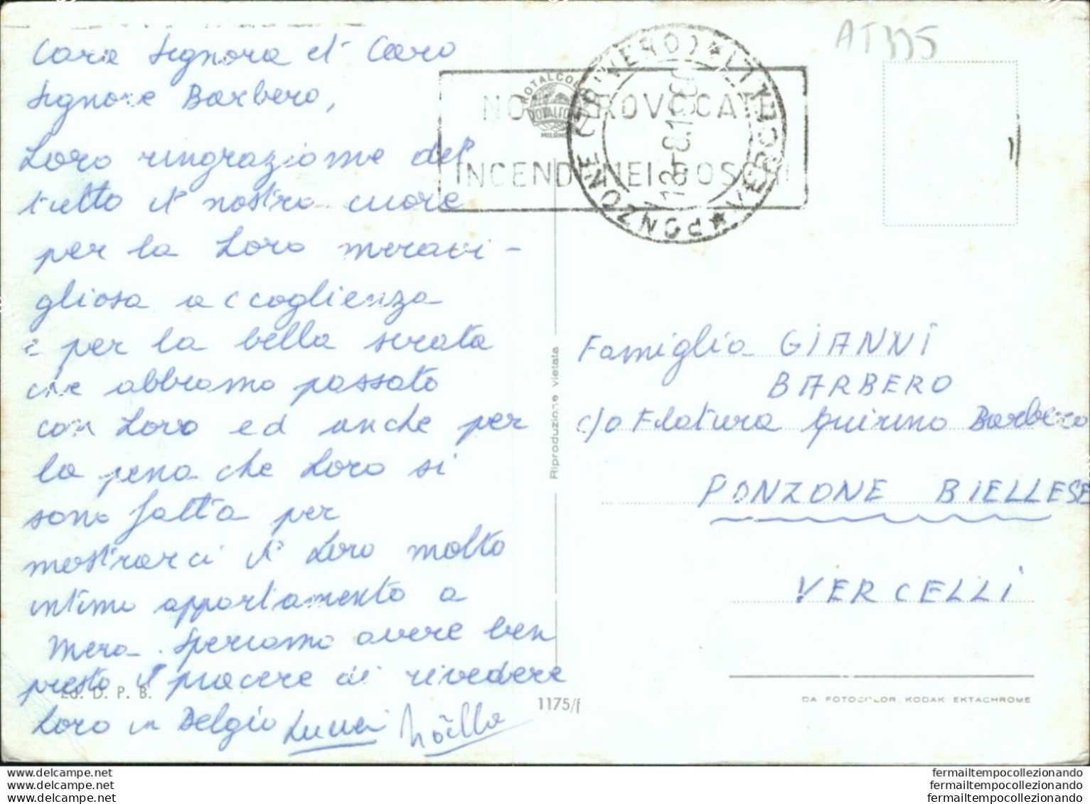 At335 Cartolina Saluti Da Pesaro - Pesaro