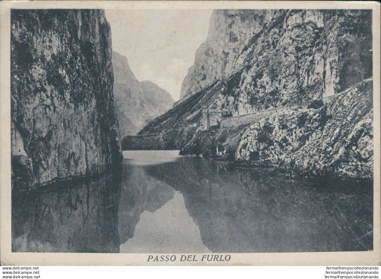 Bf84 Cartolina Passo Del Furlo Pesaro - Pesaro