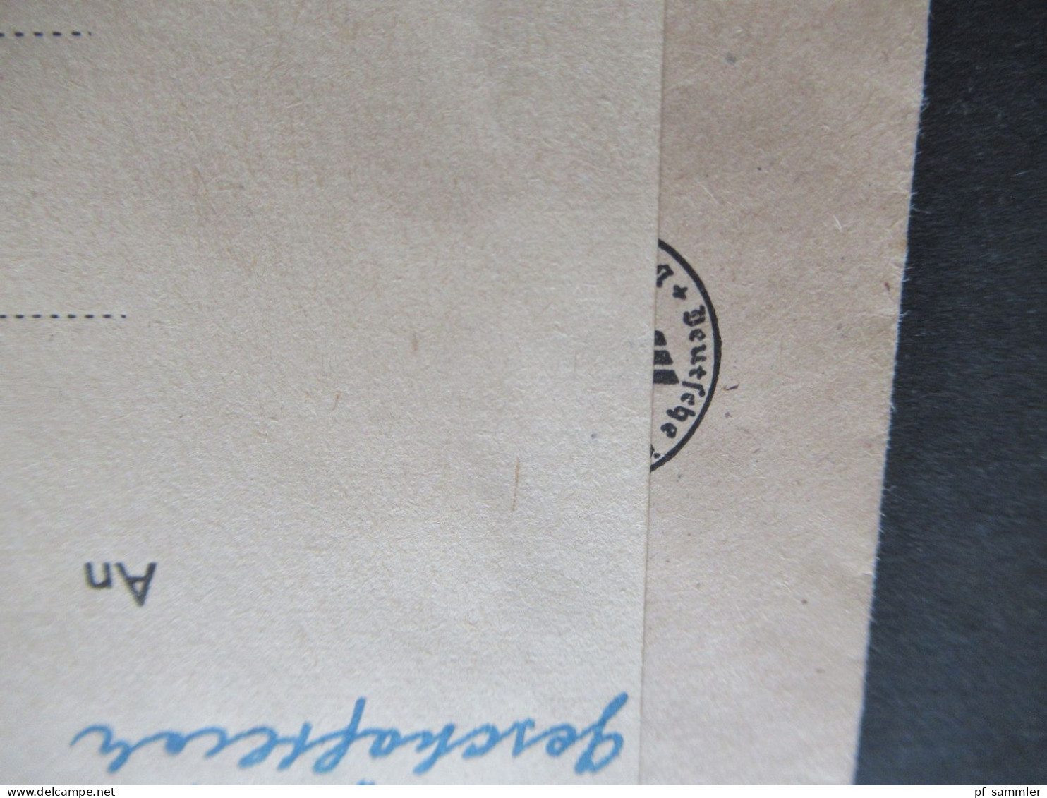 Bizone Am Post Nr.15 EF Tagesstempel Fröndenberg (Ruhr) 12.11.1945 Aufbrauch Alter 3.Reich Umschläge / Überklebt - Lettres & Documents