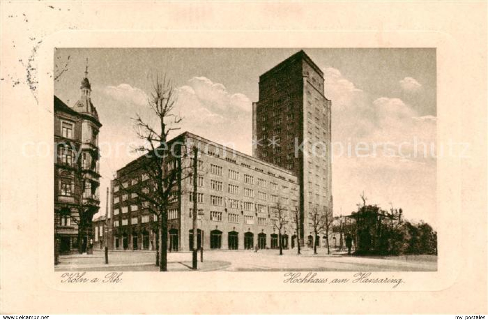 73817556 Koeln  Rhein Hochhaus Am Hansaring  - Köln