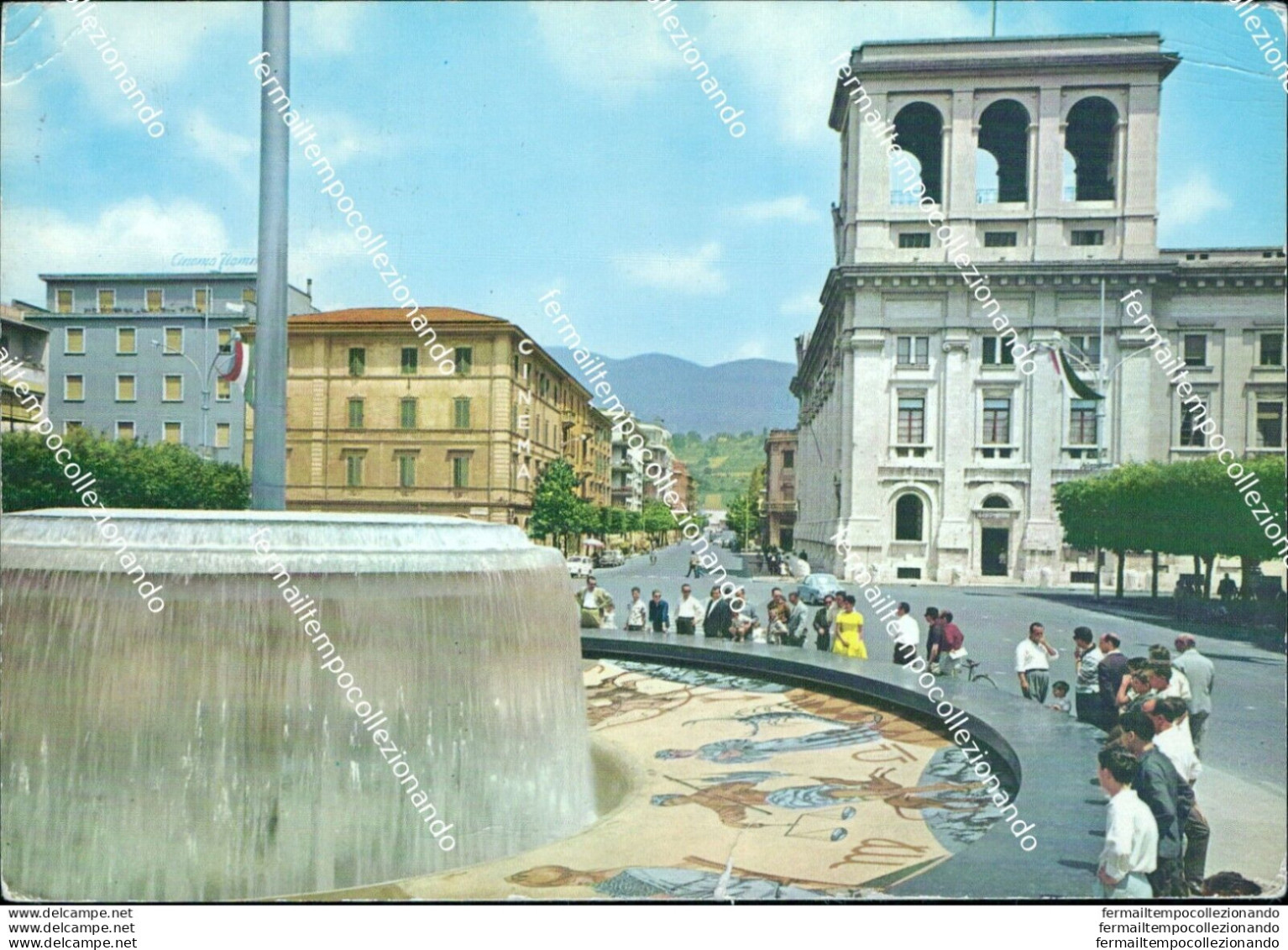 Ae739 Cartolina Terni Citta' La Fontana - Terni