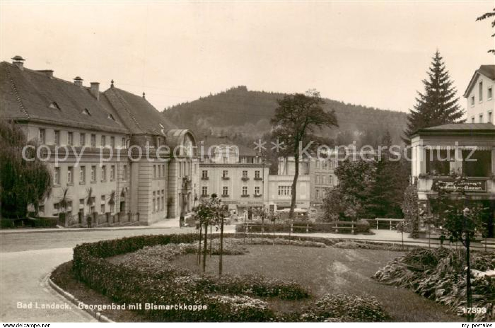 73817526 Bad Landeck Schlesien PL Georgenbad Mit Bismarckkoppe  - Poland