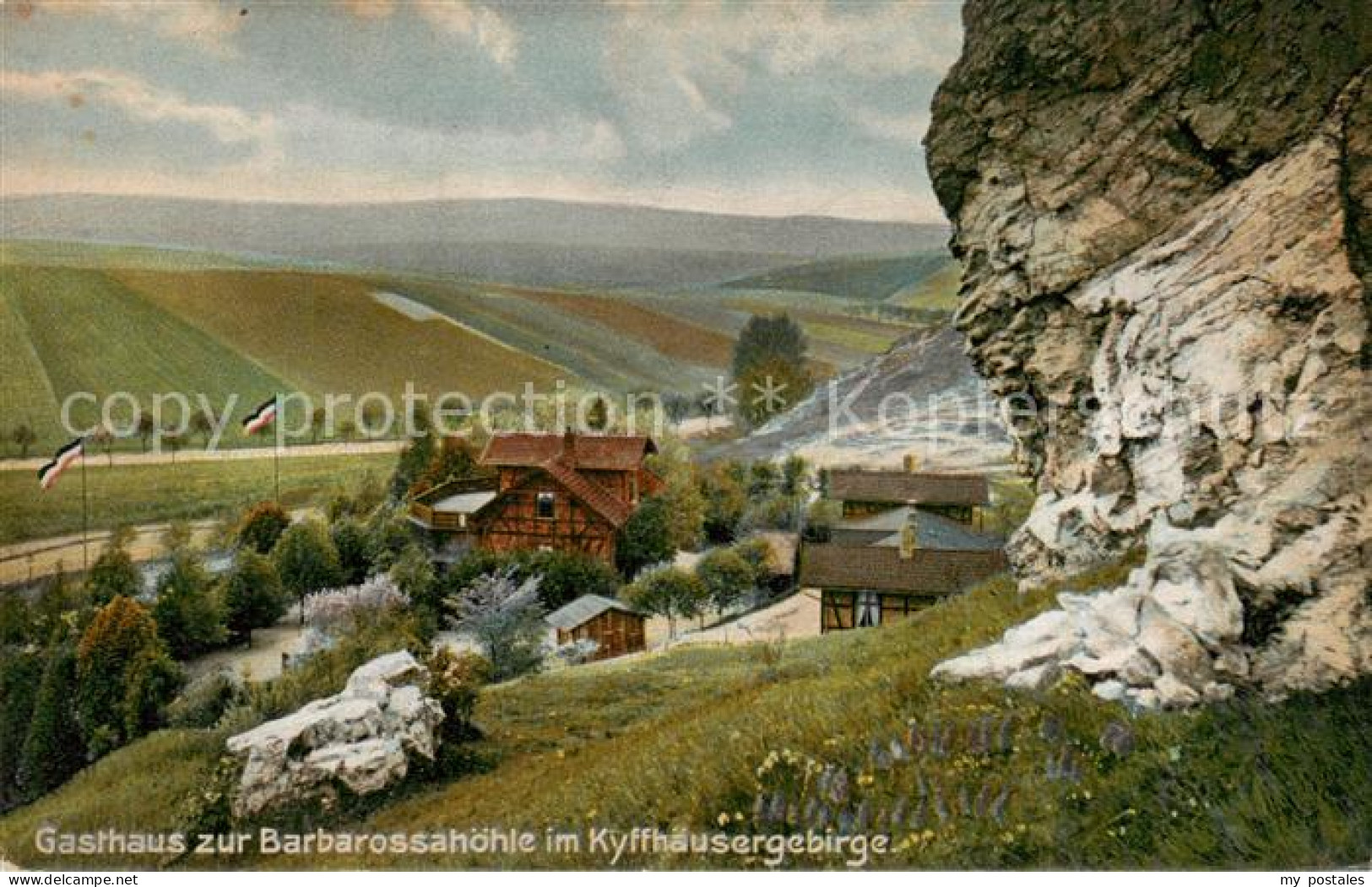 73817485 Kyffhaeuser Gasthaus Zur Barbarossehoehle Im Kyffhaeusergebirge Kyffhae - Bad Frankenhausen