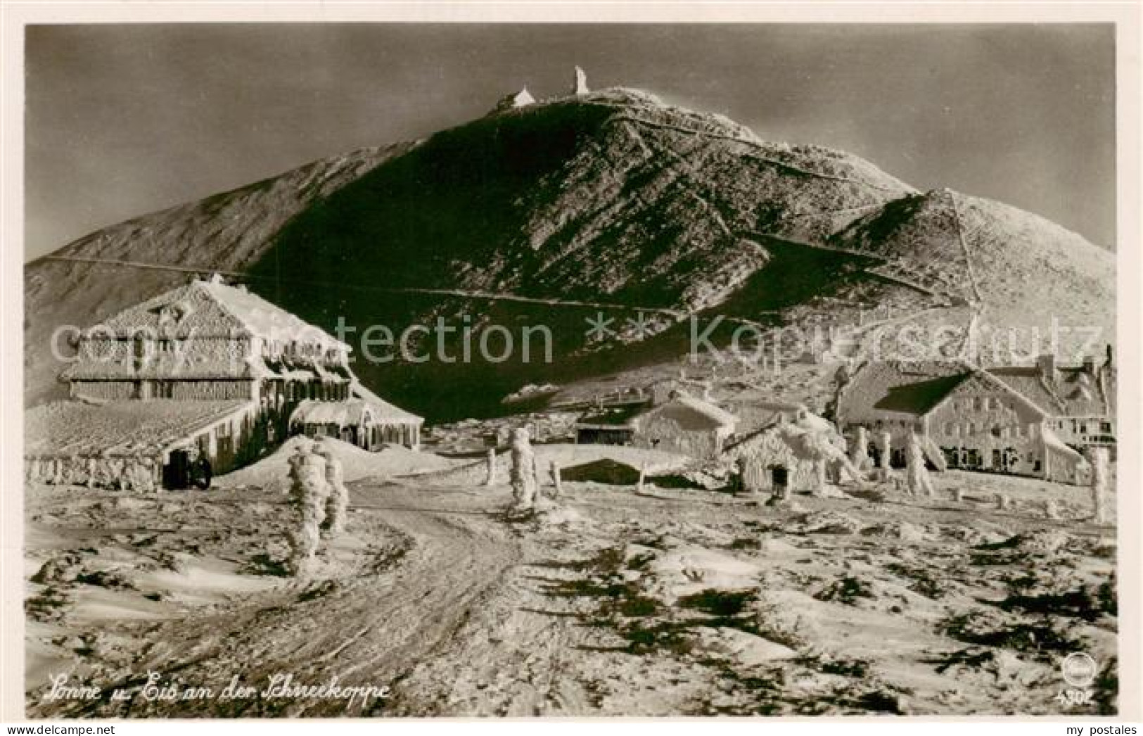 73817470 Hain  Giersdorf Riesengebirge Podgorzy PL Die Schneekoppe Mit Schlesier - Poland