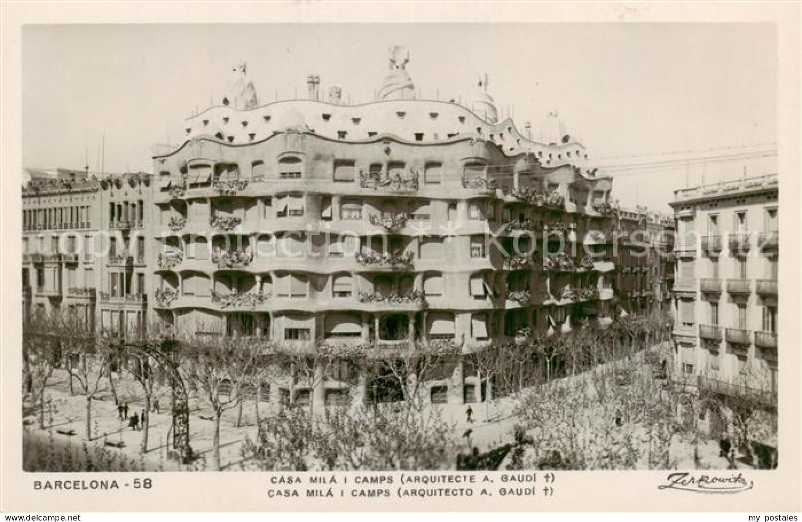 73817455 Barcelona Cataluna Casa Mila I Camps Barcelona Cataluna - Andere & Zonder Classificatie