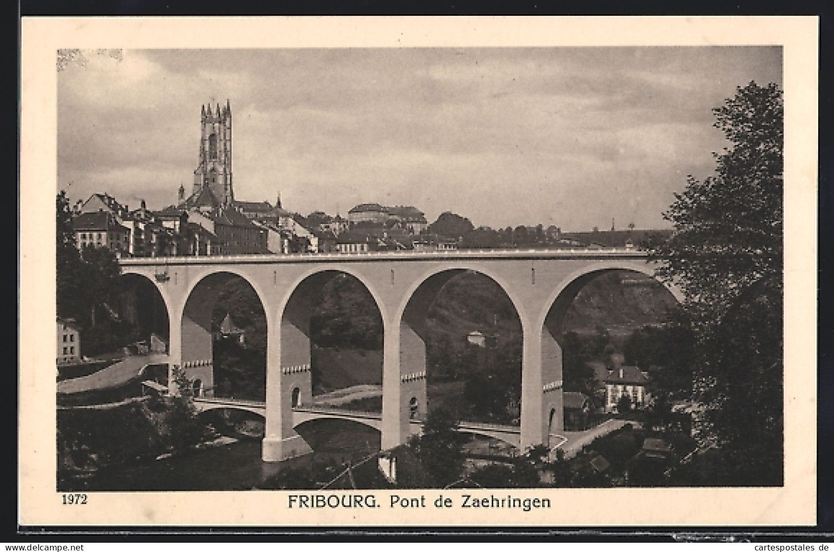 AK Fribourg, Pont De Zaehringen  - Fribourg