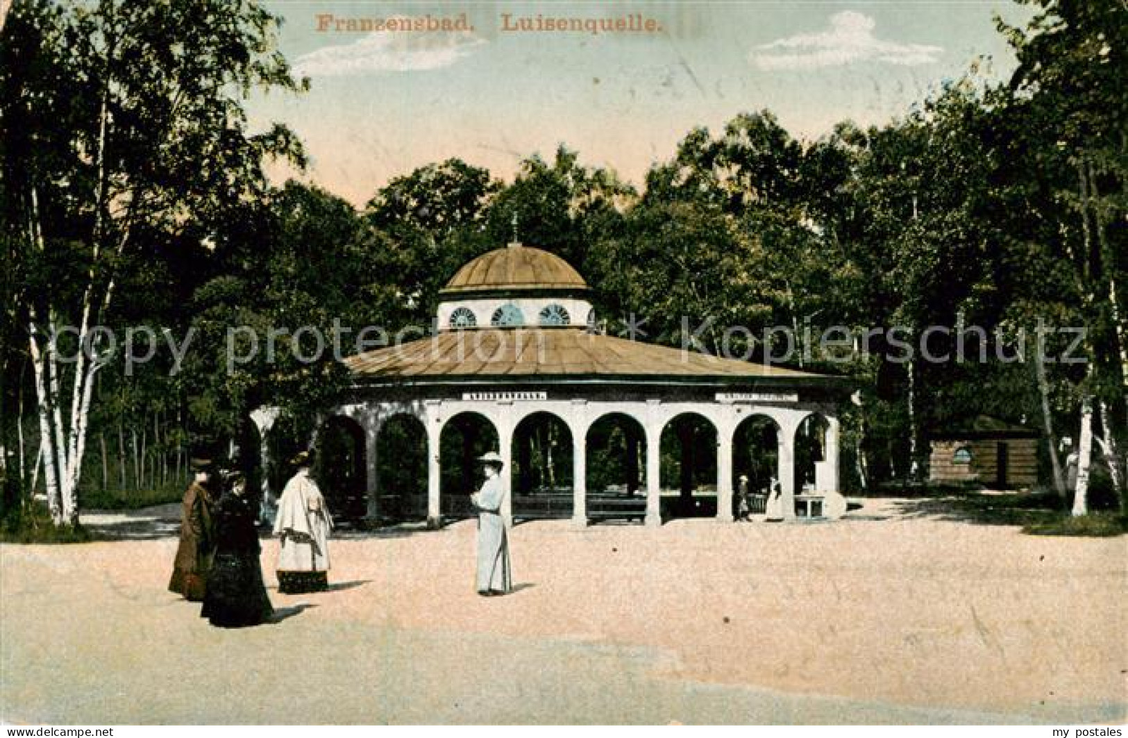 73817429 Franzensbad Boehmen Frantiskovy Lazne CZ Luisenquelle  - Czech Republic