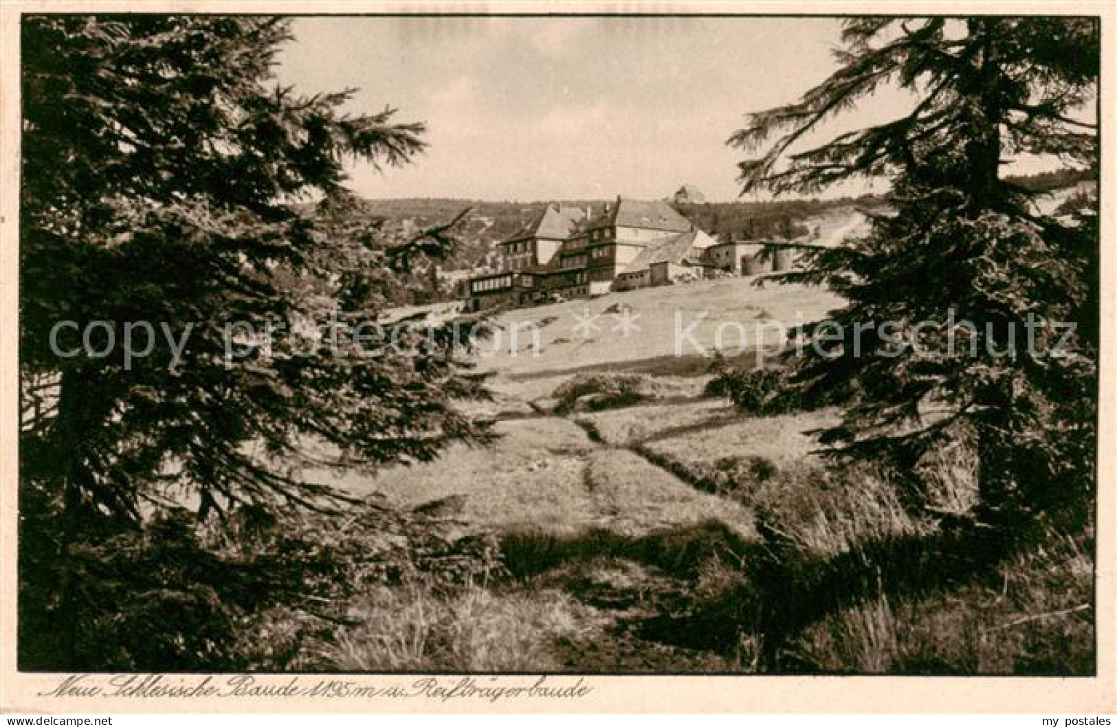 73817426 Riesengebirge_Krkonose_Karkonosze Neue Schlesische Baude Und Reiftraege - Czech Republic