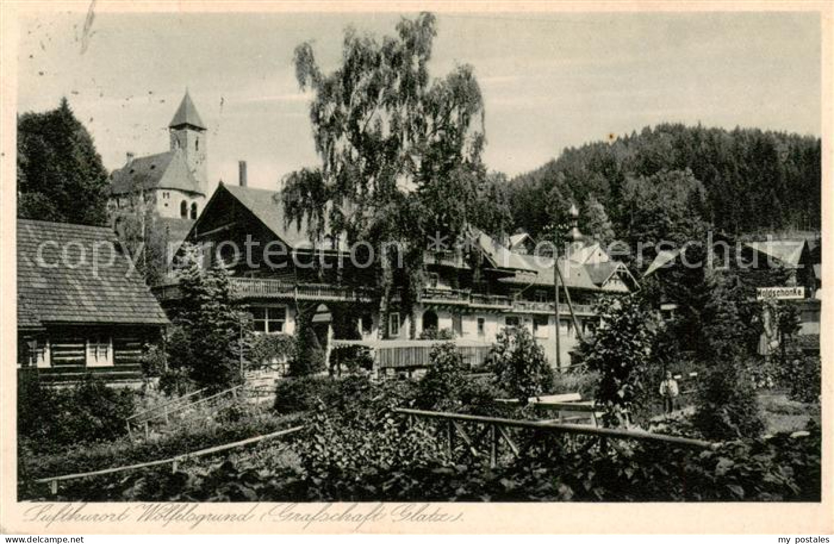 73817402 Woelfelsgrund Glatz PL Ortsmotiv  - Poland