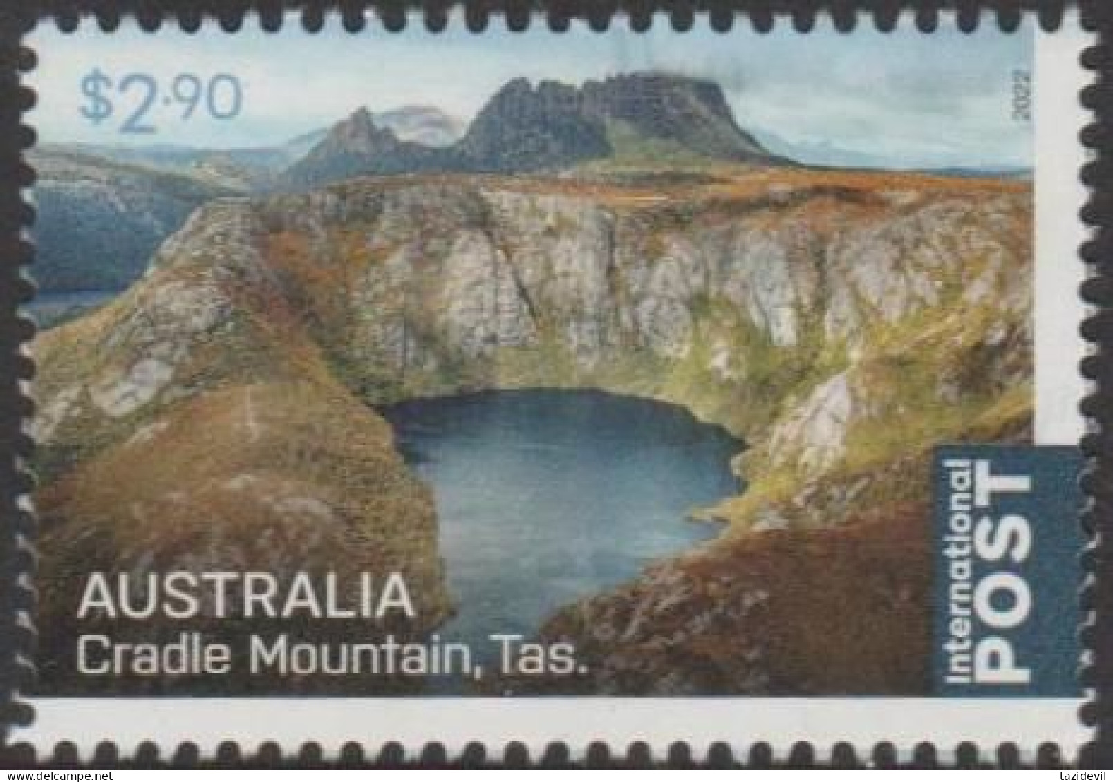 AUSTRALIA - USED 2022 $2.90 Aerial Views, International - Cradle Mountain, Tasmania - Oblitérés