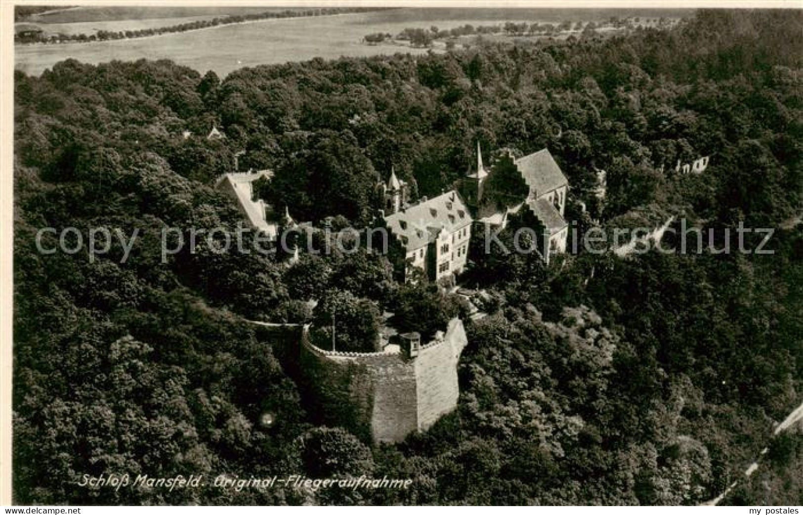 73817377 Mansfeld Pritzwalk Schloss Mansfeld Fliegeraufnahme Mansfeld Pritzwalk - Putlitz