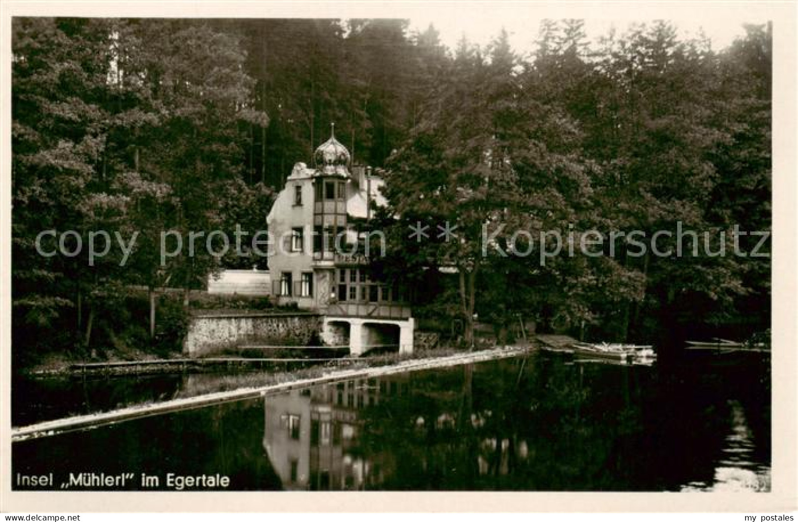 73817369 Eger  Cheb Tschechien Insel Muehlerl Waldcafe Im Egertal   - Czech Republic