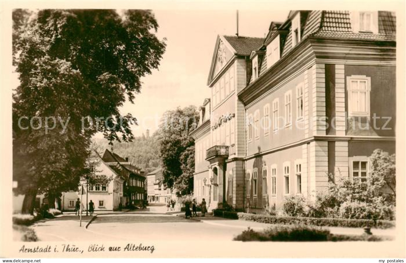 73817263 Arnstadt Ilm Blick Zur Alteburg Arnstadt Ilm - Arnstadt