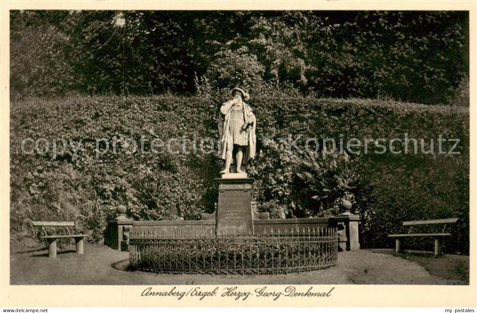 73817261 Annaberg -Buchholz Erzgebirge Herzog Georg Denkmal Statue  - Annaberg-Buchholz