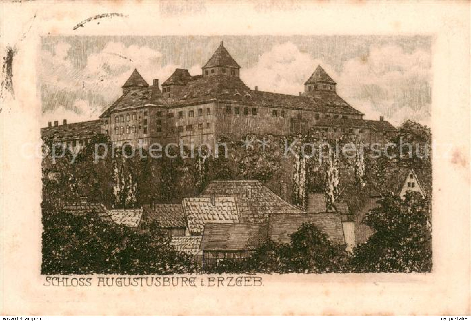 73817246 Augustusburg Schloss Kuenstlerkarte Augustusburg - Augustusburg