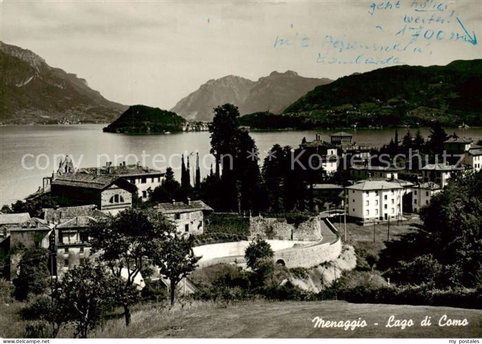 73817236 Menaggio Lago Di Como IT Panorama Lago Di Como  - Autres & Non Classés