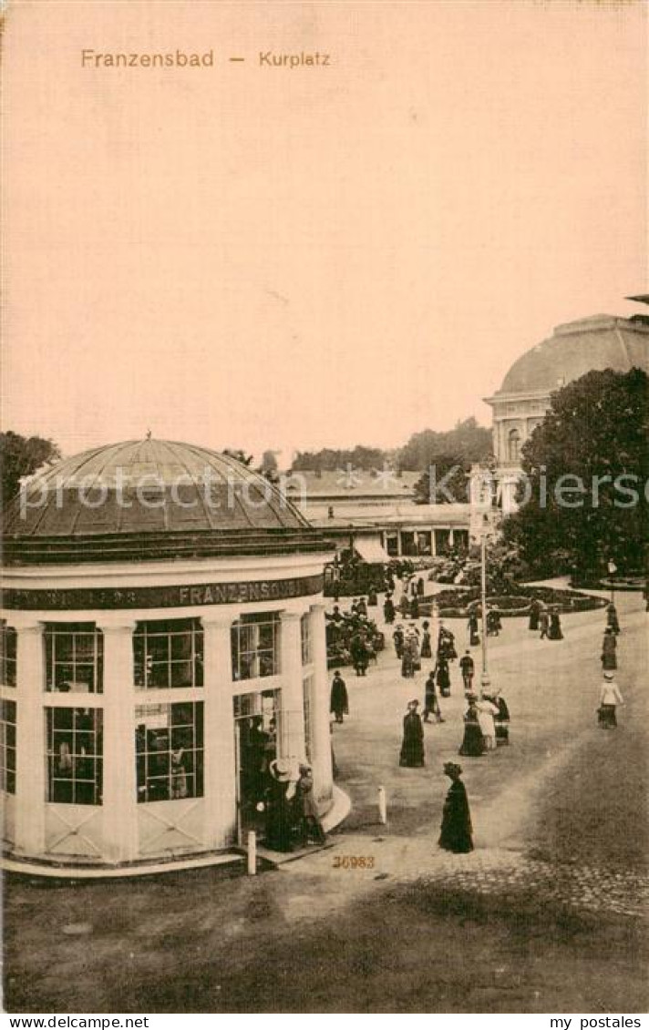 73817233 Franzensbad Boehmen Frantiskovy Lazne CZ Kurplatz  - Czech Republic