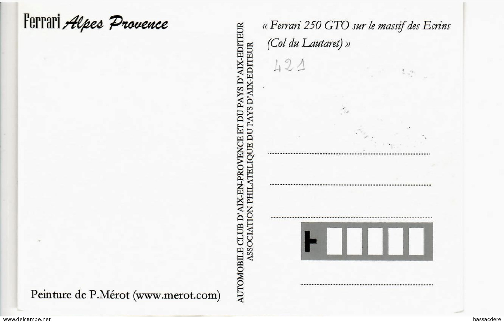 79812 - 2 CP  FERRARI - Automobile