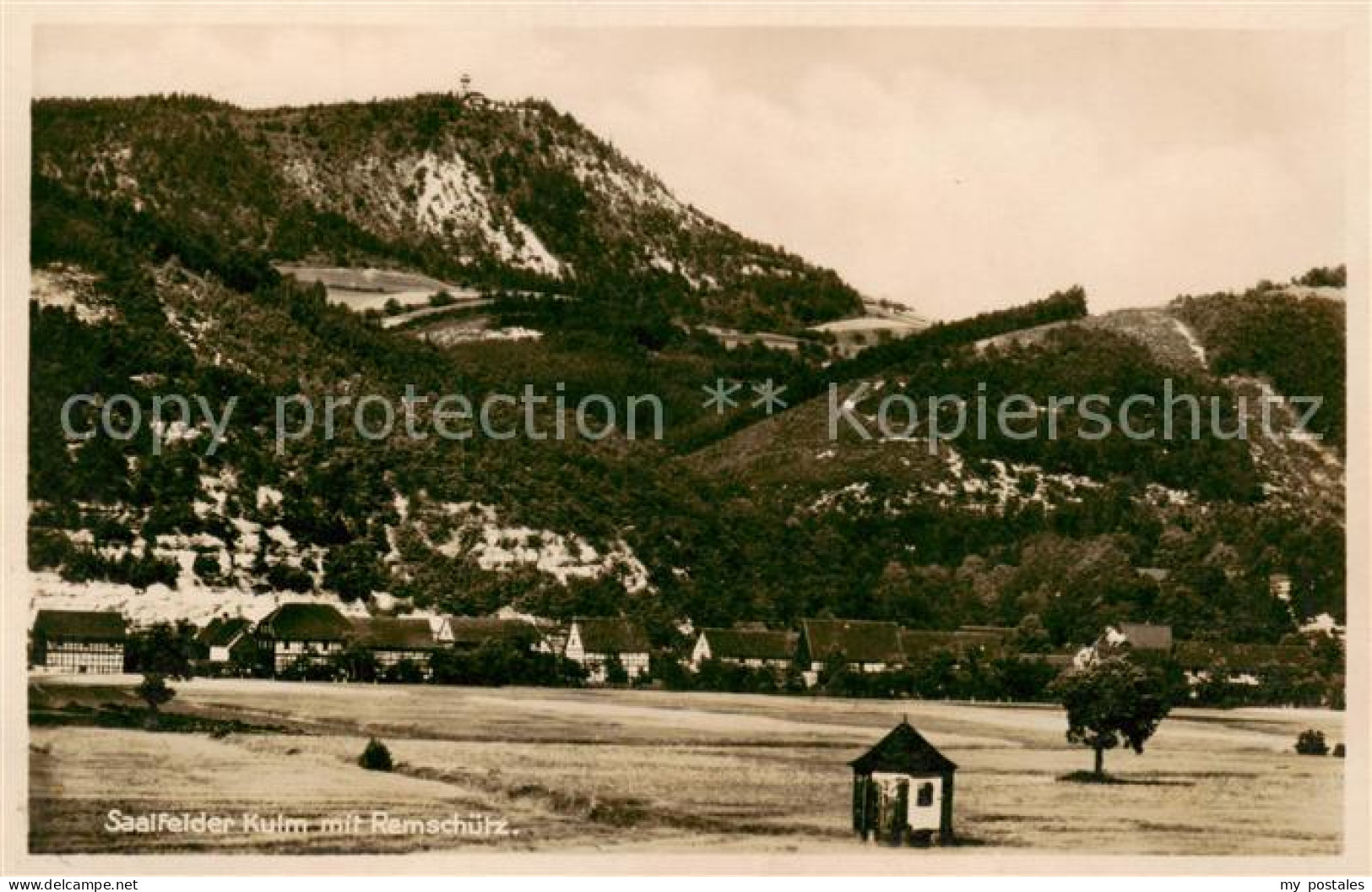 73817202 Kulm Saalfeld Saalfelder Rigi Mit Ramschuetz Kulm Saalfeld - Saalfeld