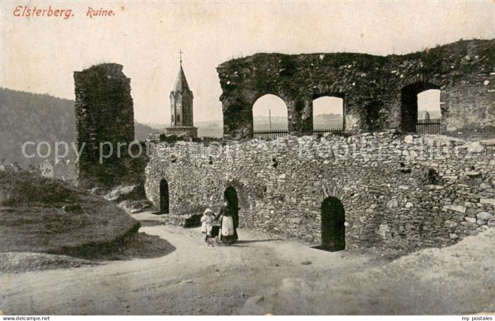 73817193 Elsterberg Vogtland Ruine Elsterberg Vogtland - Sonstige & Ohne Zuordnung