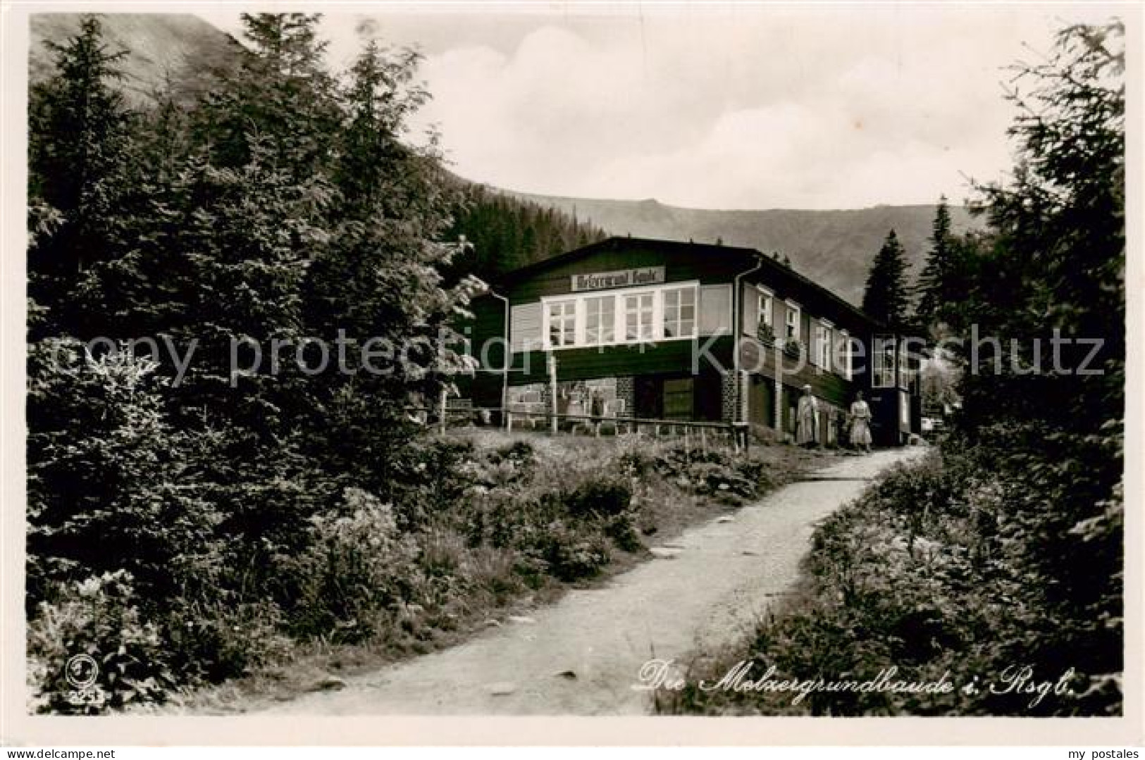 73817181 Riesengebirge_Krkonose_Karkonosze Melzergrundbaude - Czech Republic