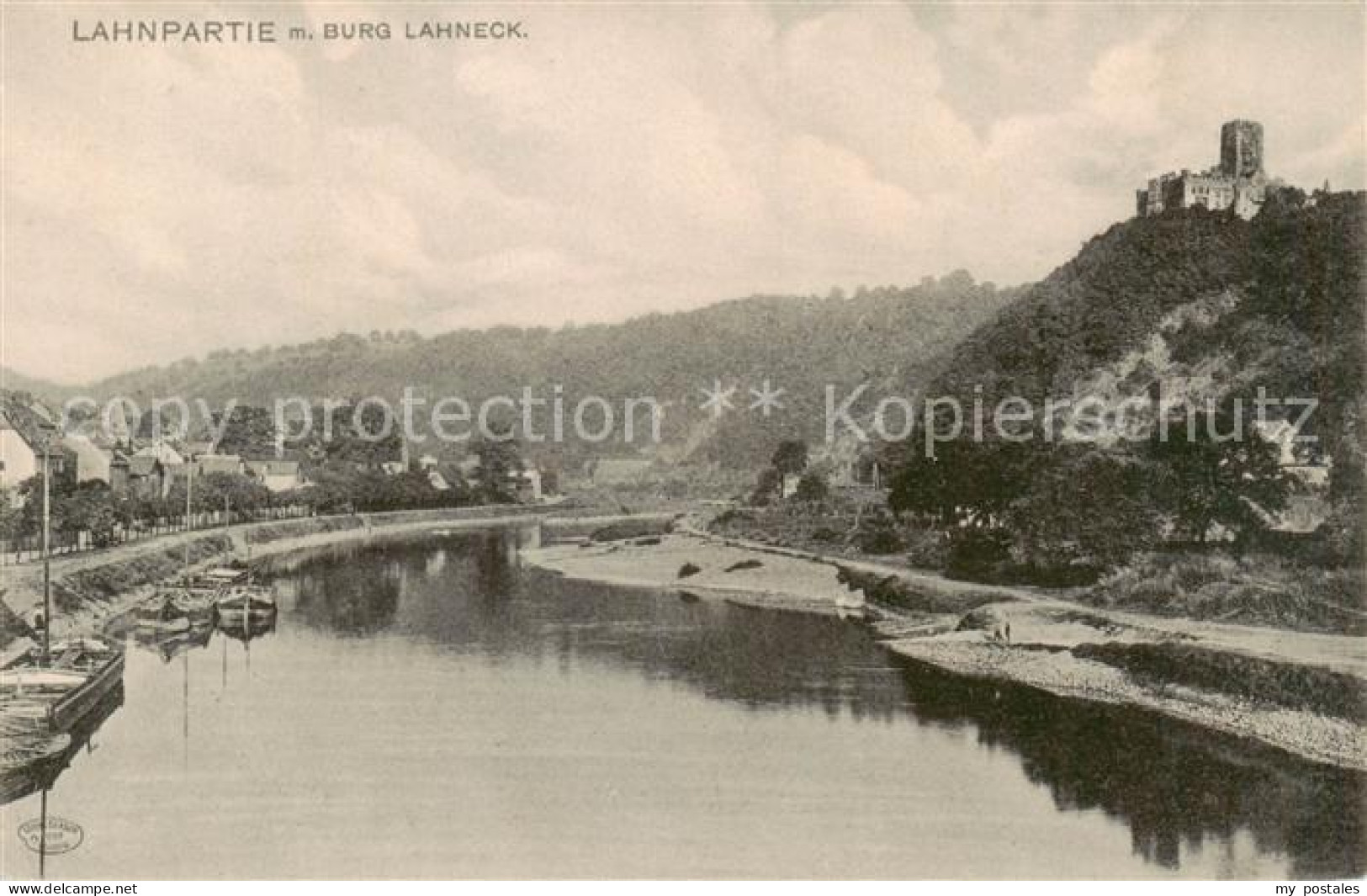 73817157 Burg Lahneck Alken Lahnpartie  - Sonstige & Ohne Zuordnung